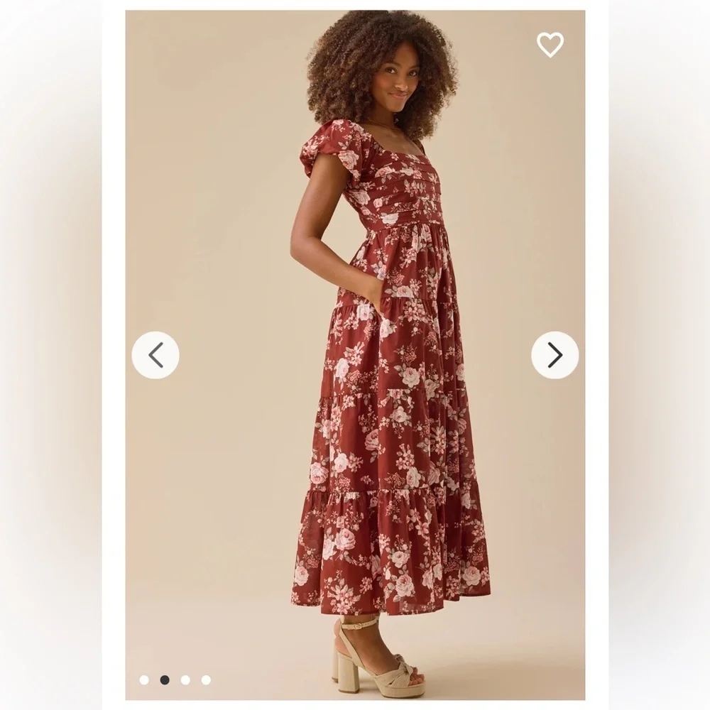New with tags Altar’d State Solanda Floral Maxi Dress - Picture 2 of 4